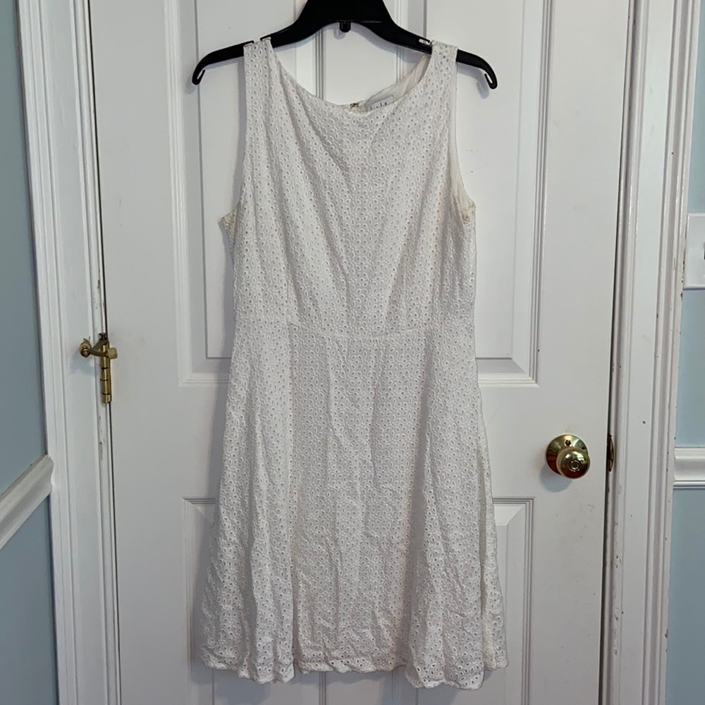 Nicole Miller NY White Lace Dress